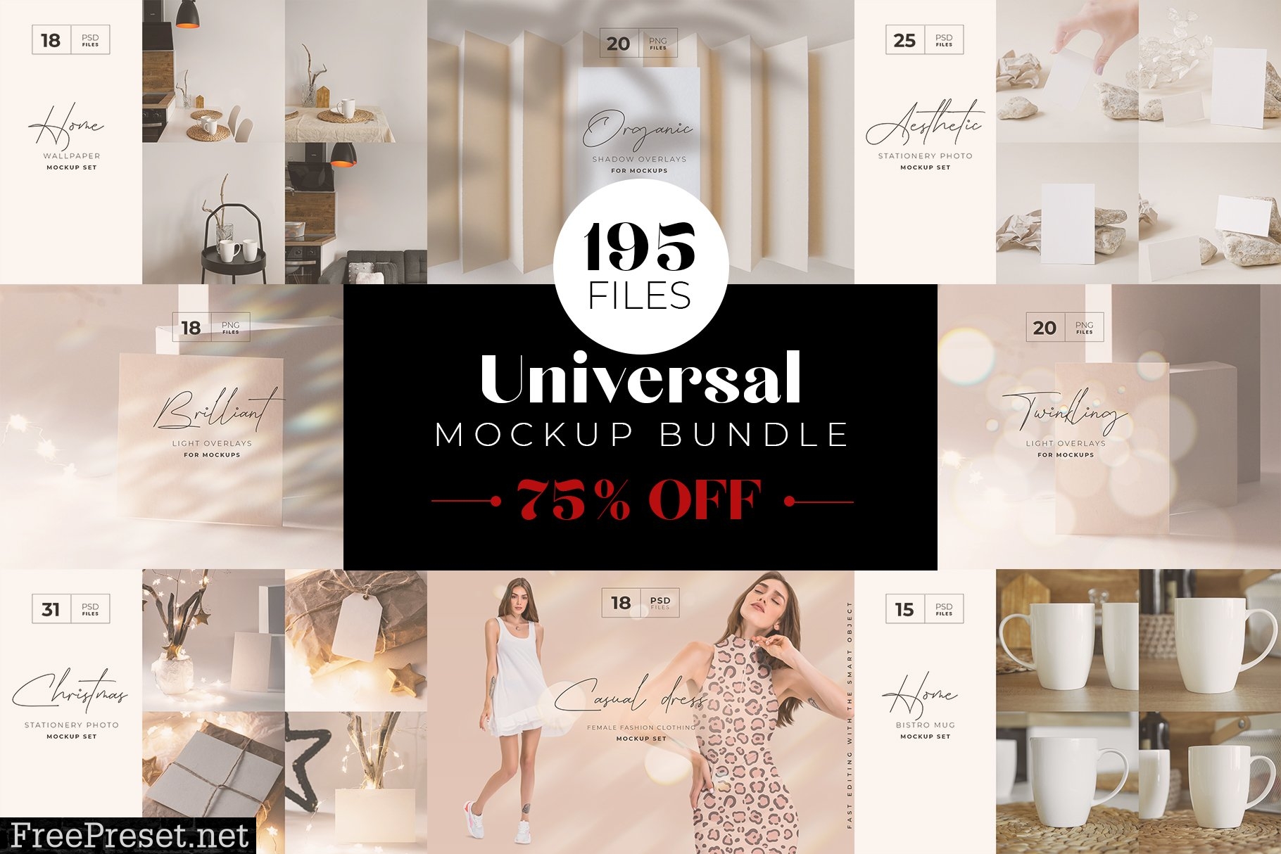 Universal Mockup Bundle 5960408