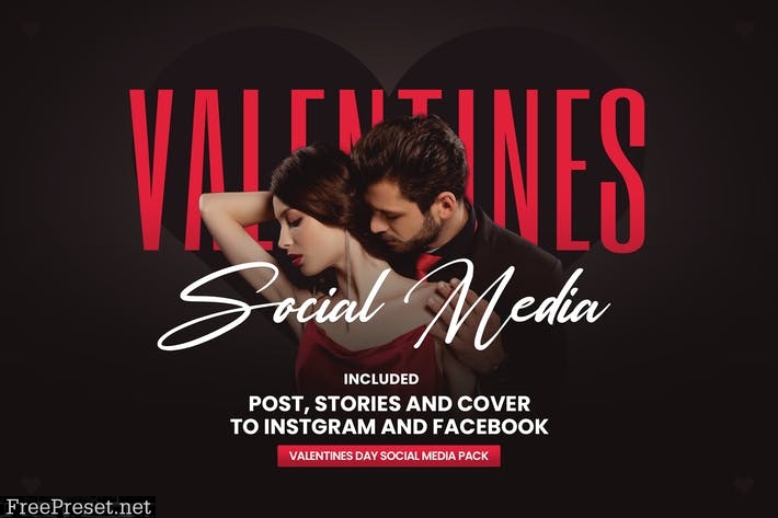 Valentines Social Media Pack 4QX22G7