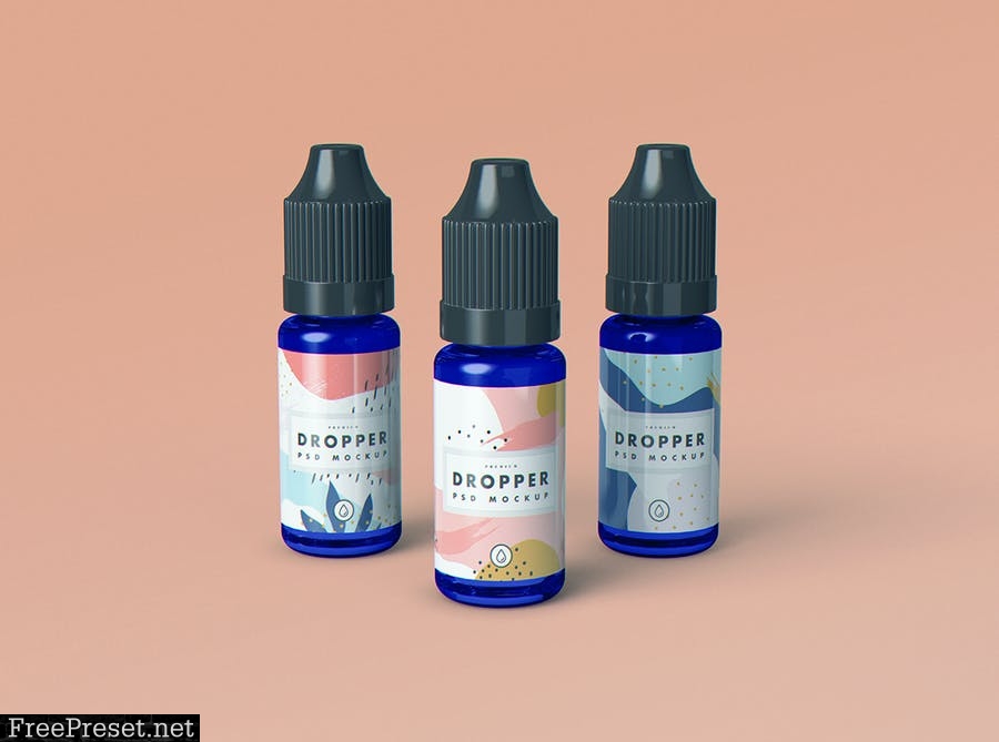 Vape Dropper Bottle MockUp