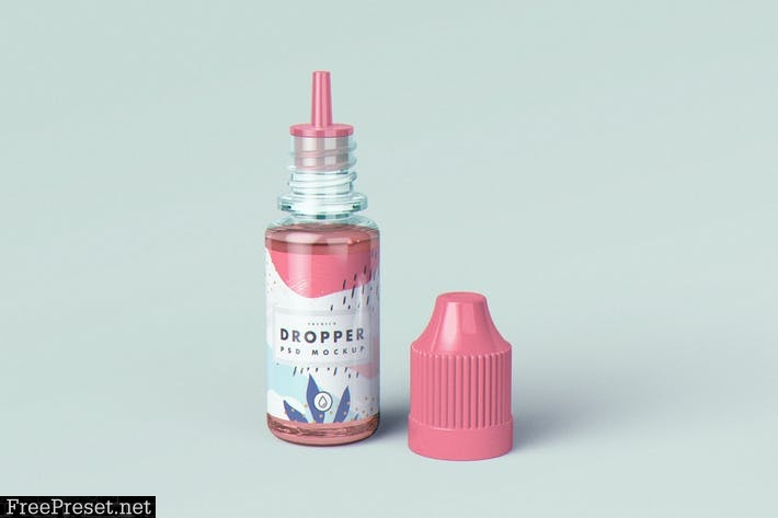 Vape Dropper Bottle MockUp