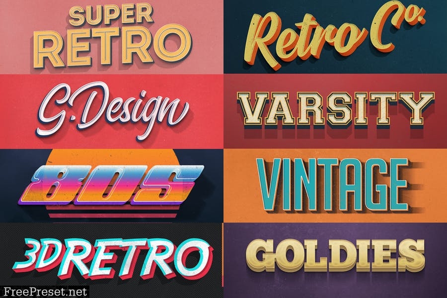 Vintage Text Effects Vol.7 C79SWWV