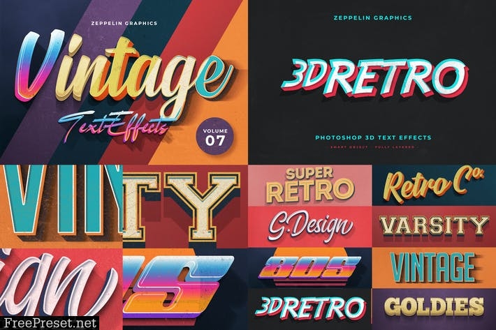 Vintage Text Effects Vol.7 C79SWWV