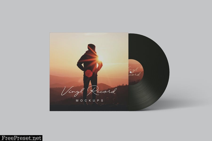 Vinyl Record Mockups NDB2K3T