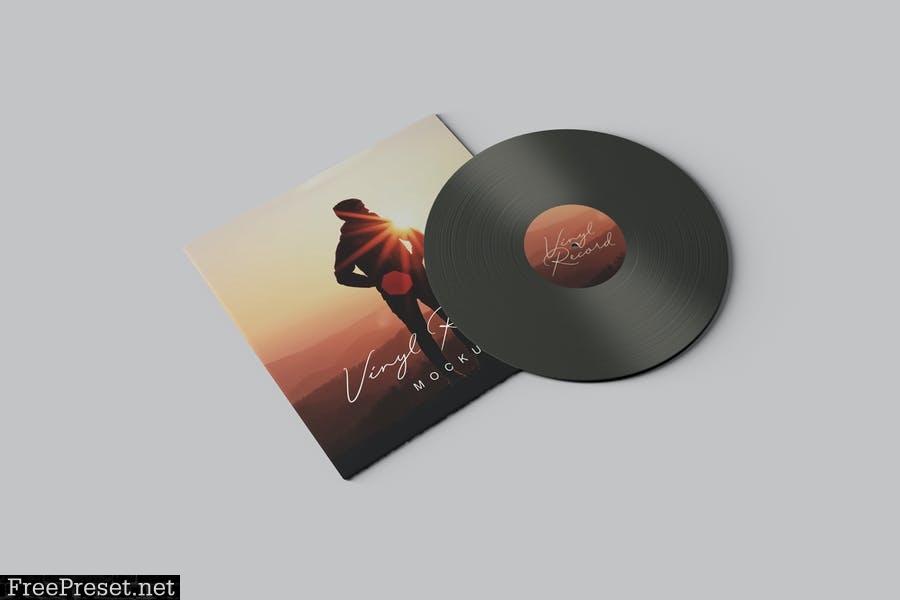 Vinyl Record Mockups NDB2K3T