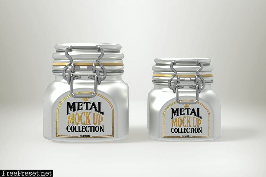 Vol. 3 Metal Can Mockup Collection 94HT5K