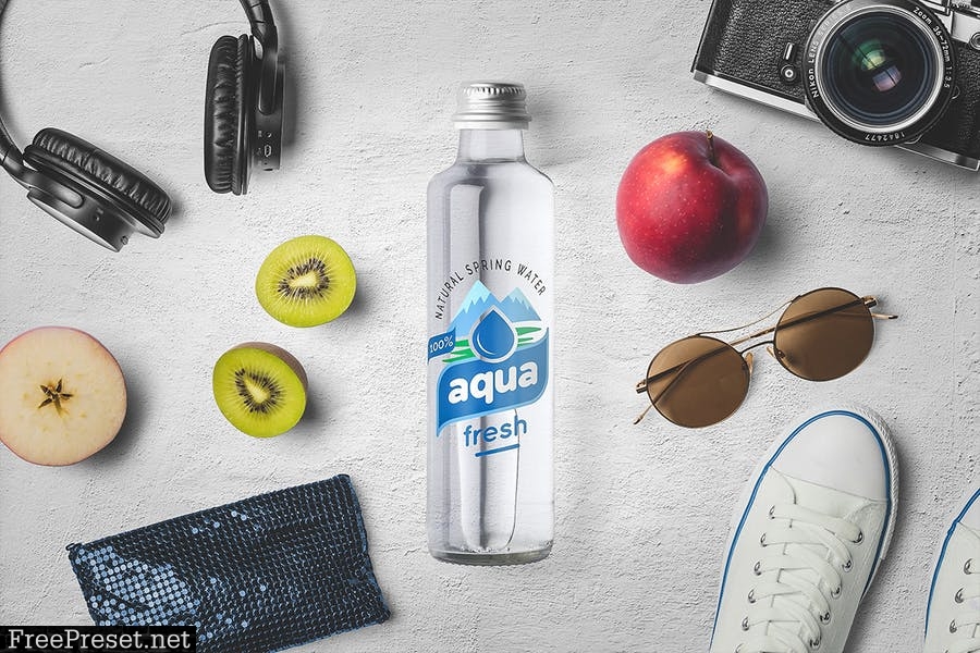 Water Bottle Mockups