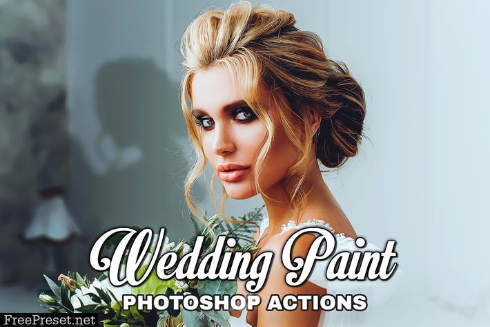 Wedding Painting Photoshop Action 5FM4B2G