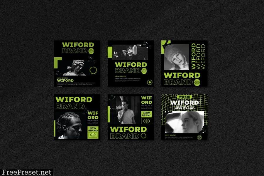 Wiford Instagram Template Vol.2 WZ42LVF