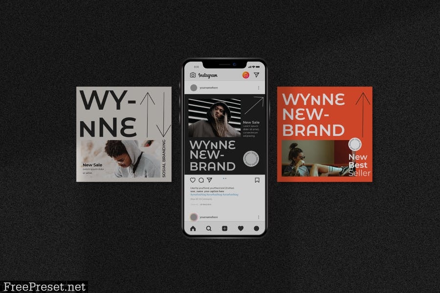 Wynne Instagram Template C4QJWNS