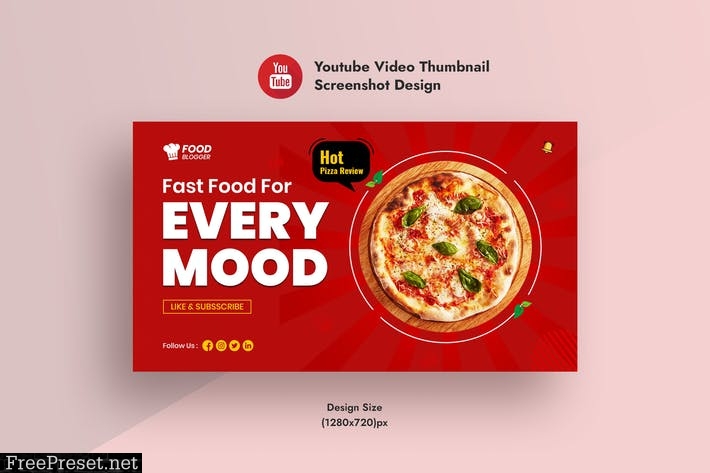 YouTube Video Thumbnail For Pizza & Food Review 4LQKTHA