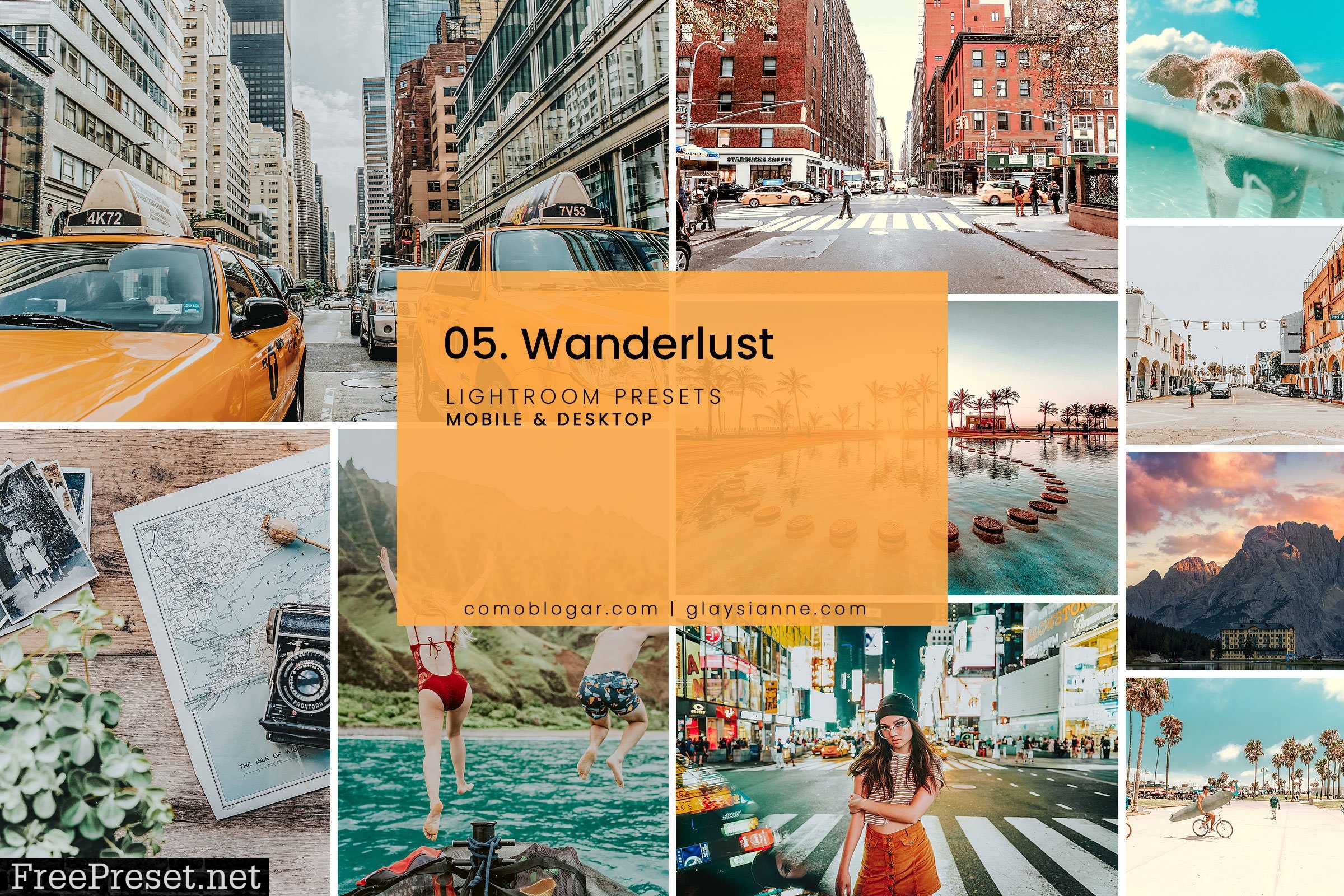 05. Wanderlust Blogger Presets