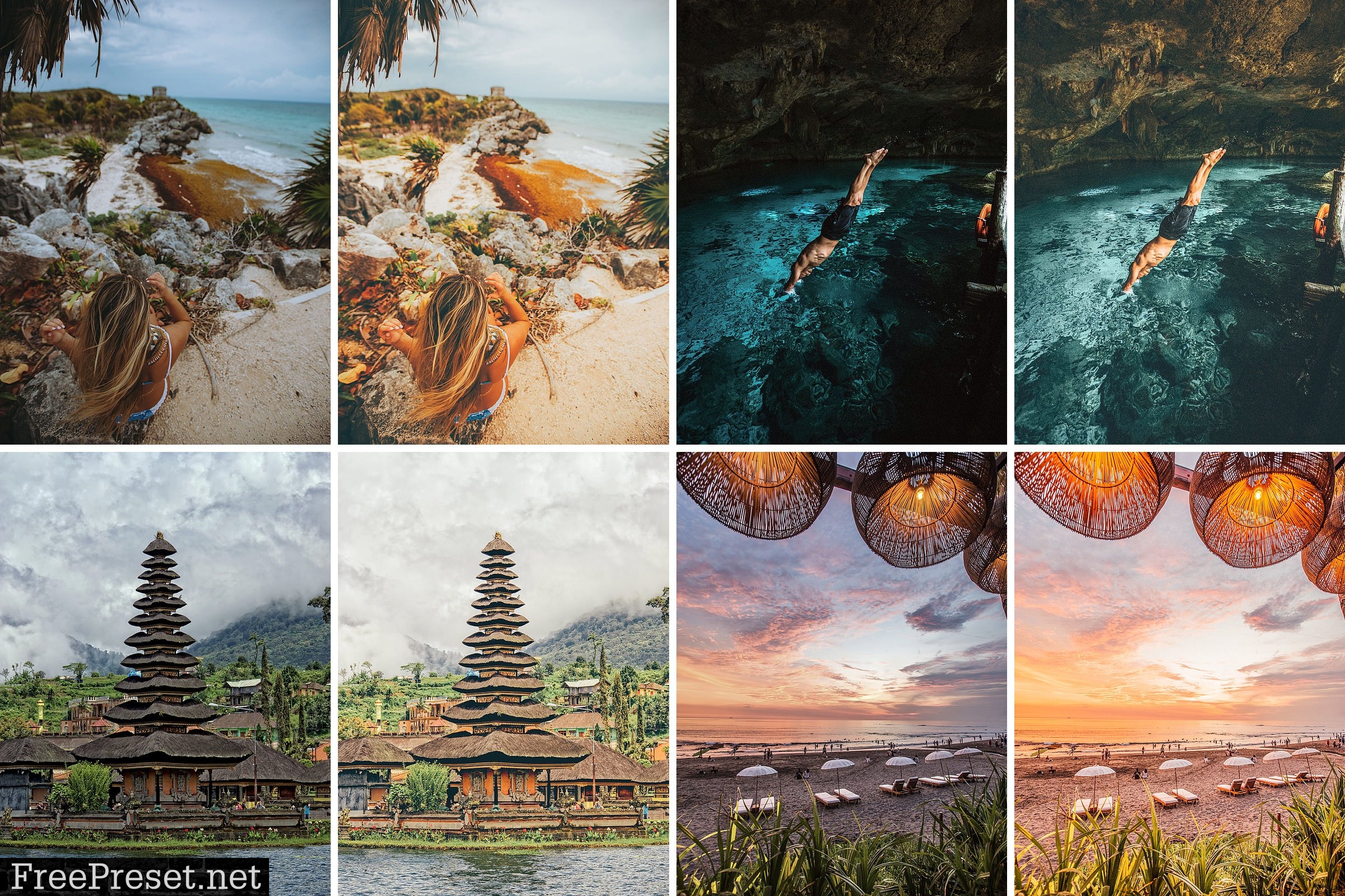 12. Bali Summer - Lightroom Presets