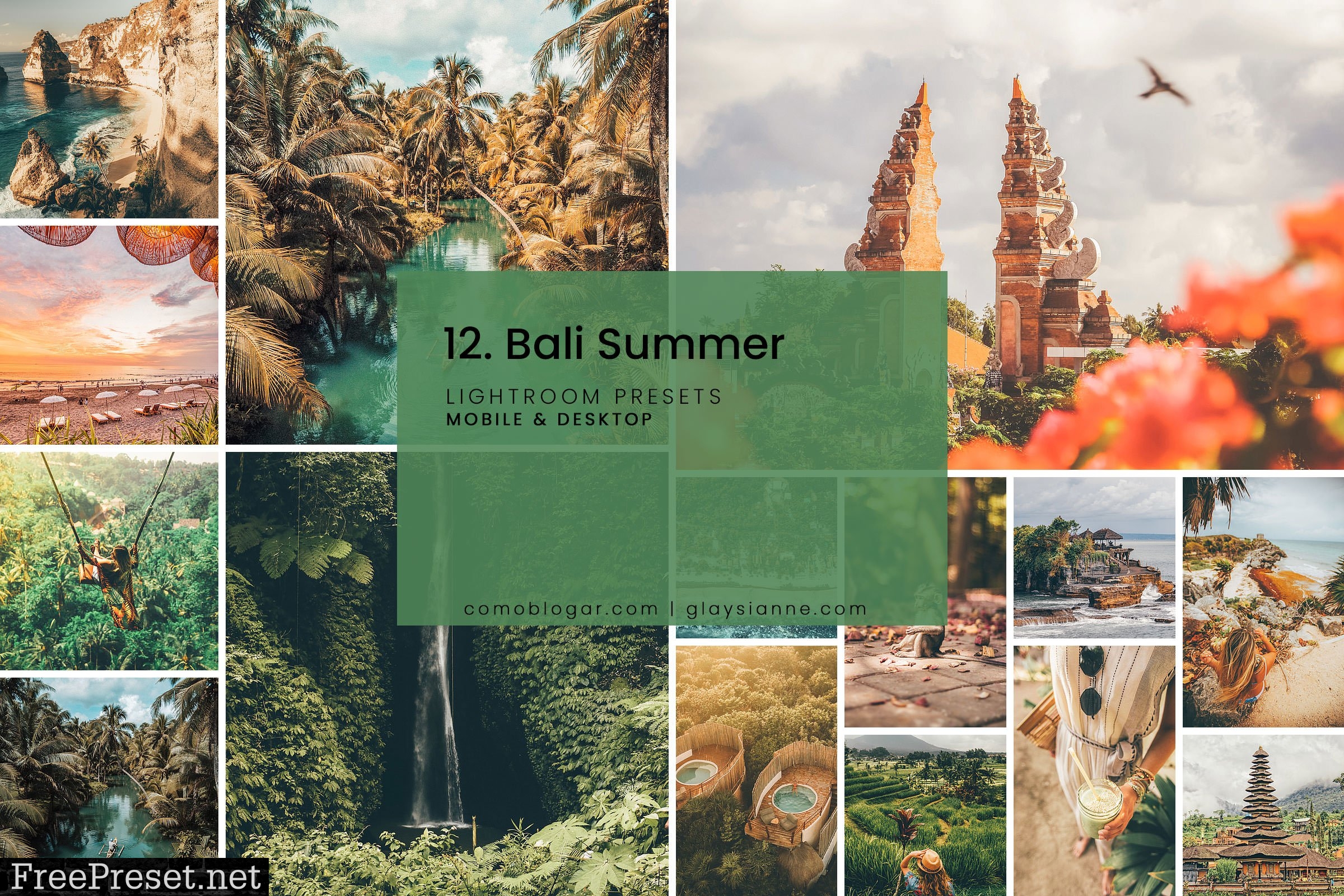 12. Bali Summer - Lightroom Presets