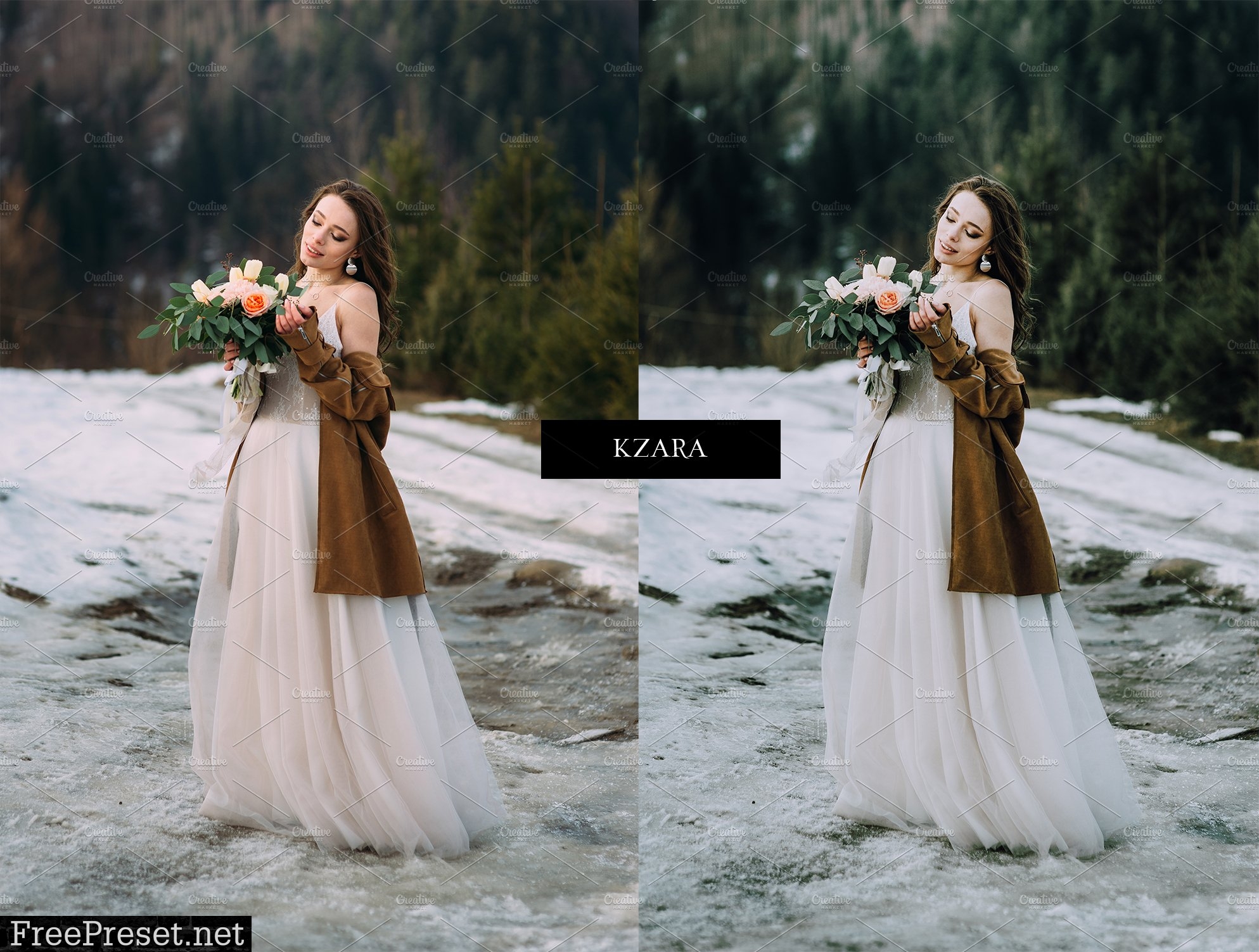 12 x Lightroom Presets, Winter Green 5962772