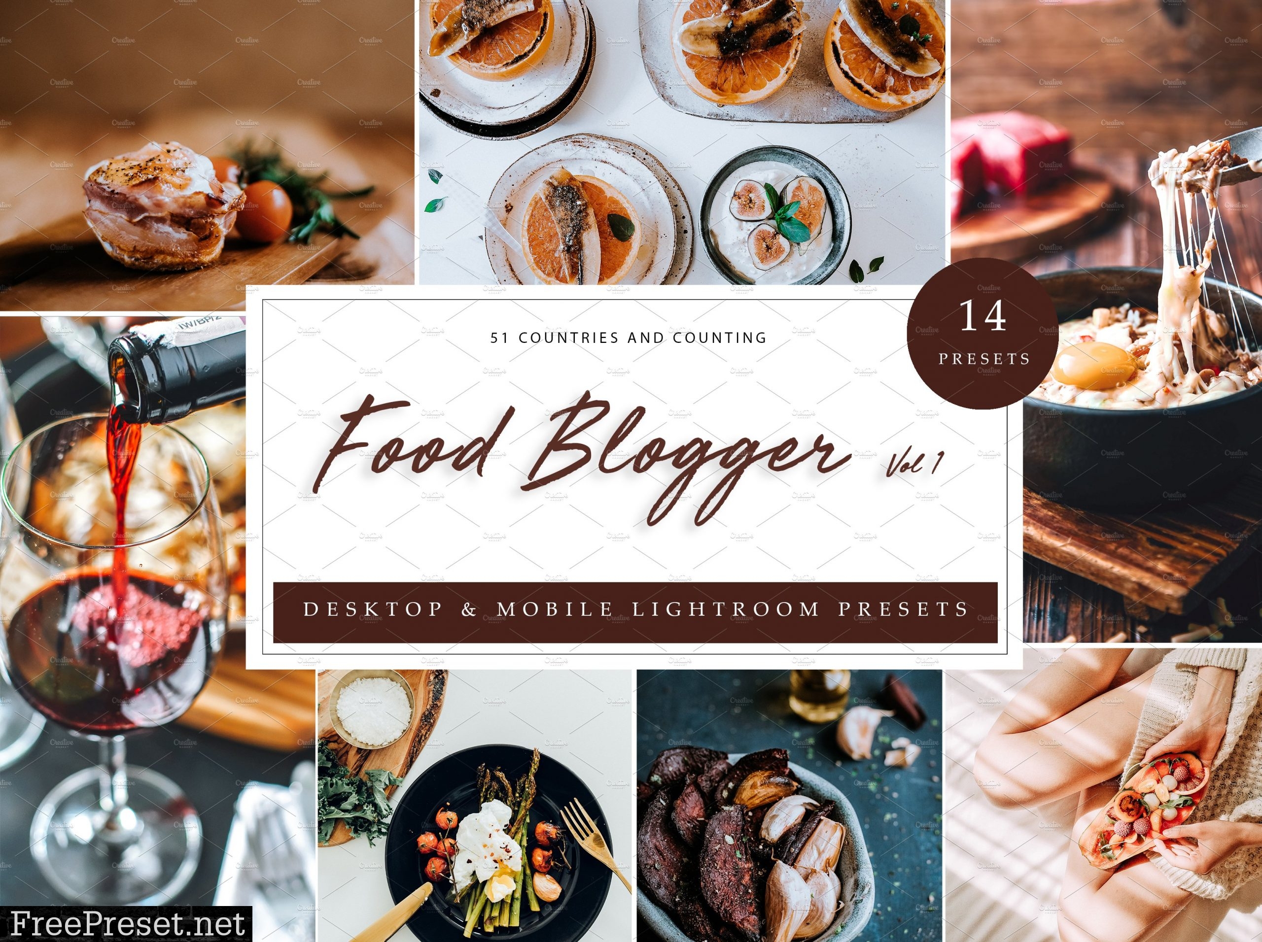 14 x Lightroom Presets, Food Blogger 5962539