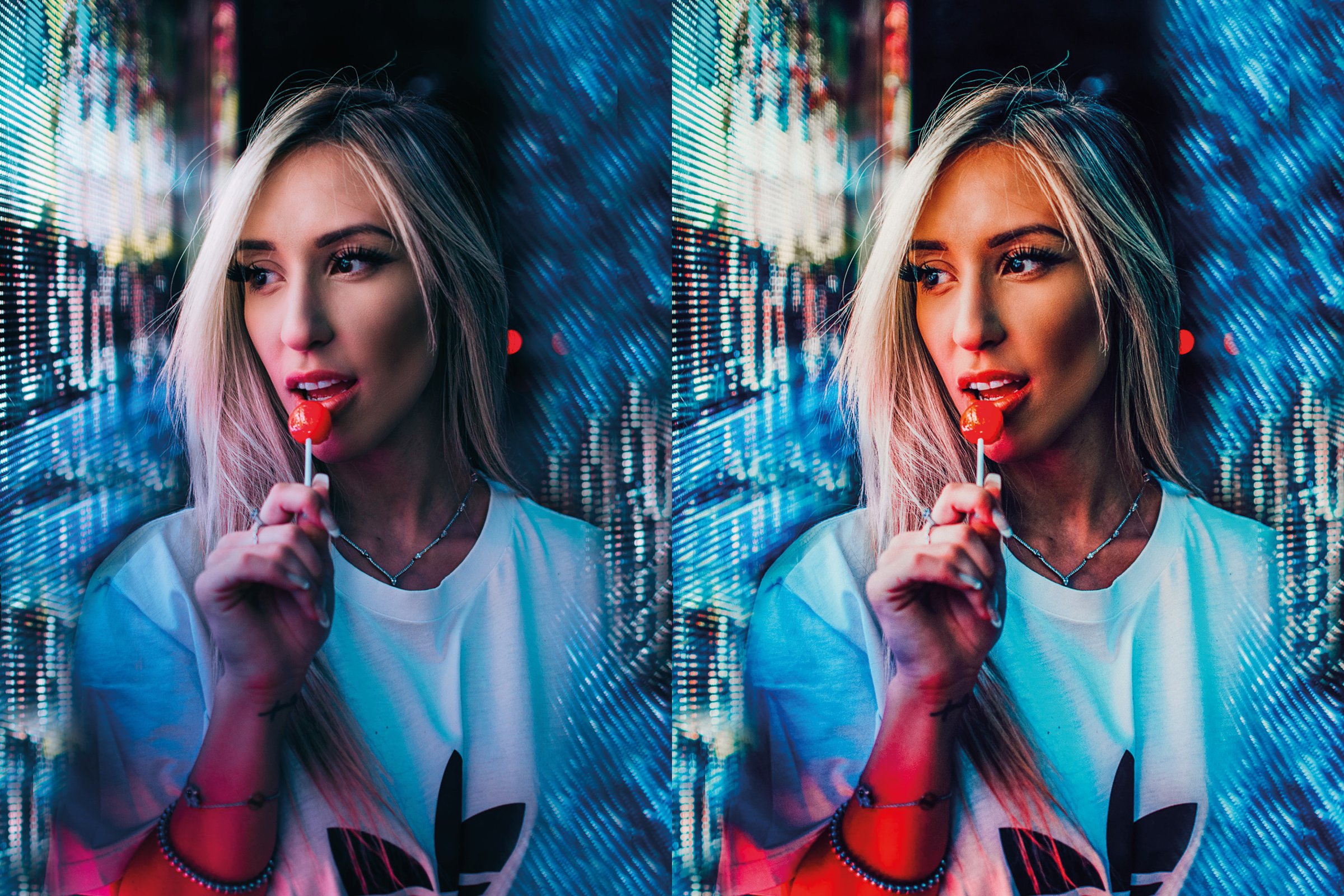 21. Hot Colors Presets