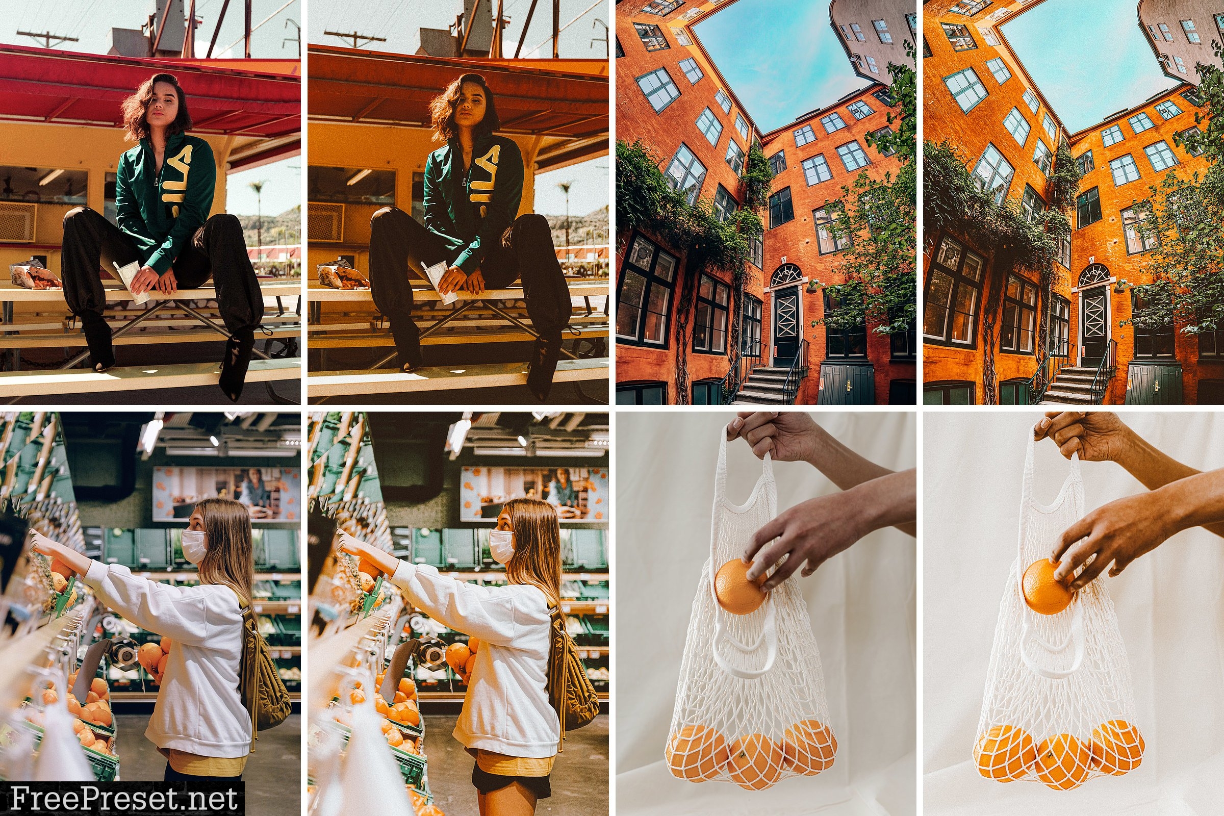 40. Oranges (Tezza Vibes) Lightroom presets