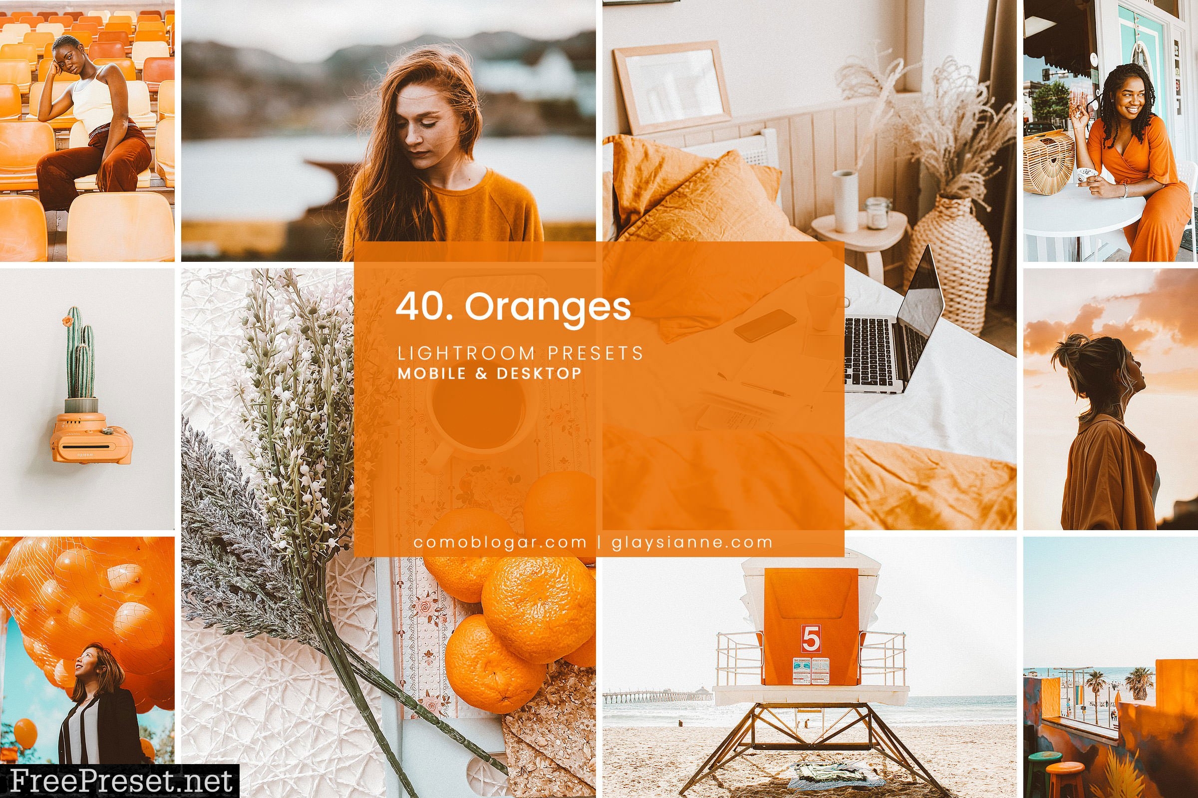 40. Oranges (Tezza Vibes) Lightroom presets