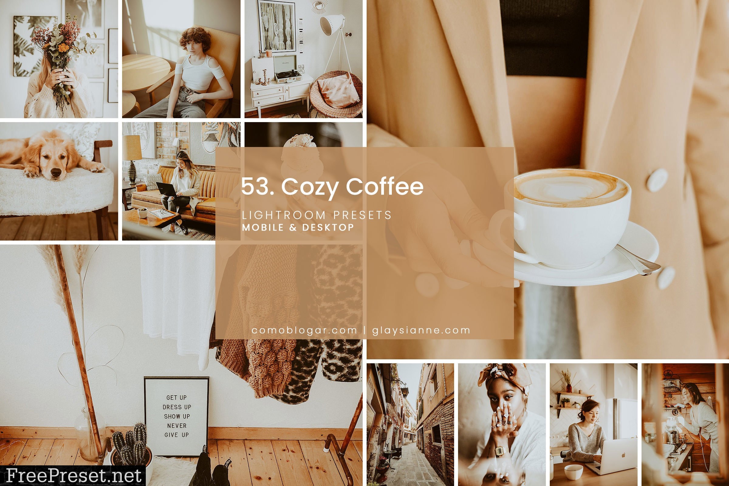 53. Cozy Coffee Lightroom presets