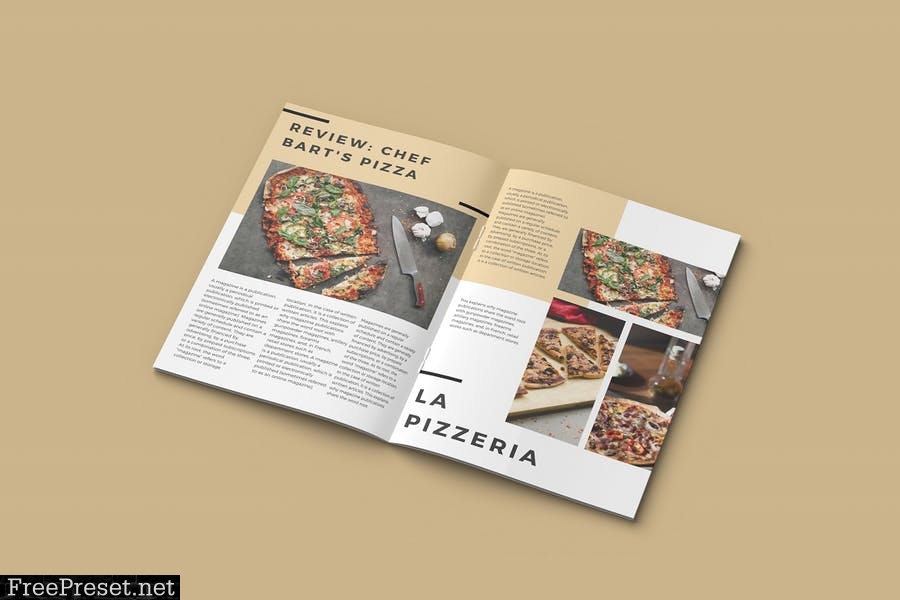 A4 Magazine Mockup DTJAJS7