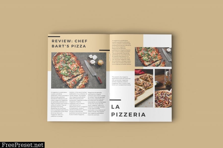 A4 Magazine Mockup DTJAJS7