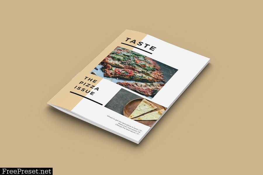 A4 Magazine Mockup DTJAJS7