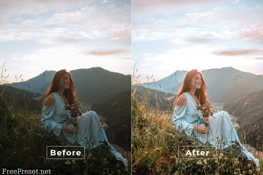 Angel Desktop and Mobile Lightroom Preset