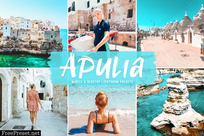 Apulia Mobile & Desktop Lightroom Presets