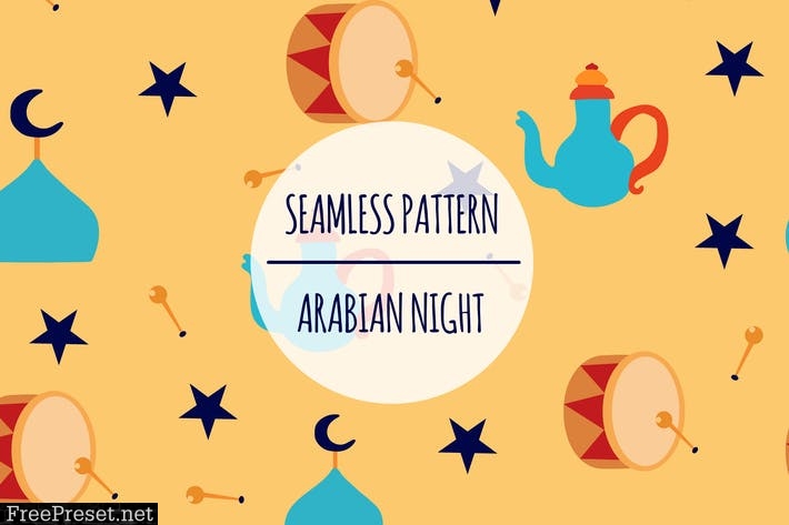 Arabian Night – Seamless Pattern CSKCMPW