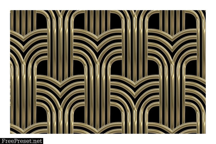 Art Deco Patterns 7B4YEMZ