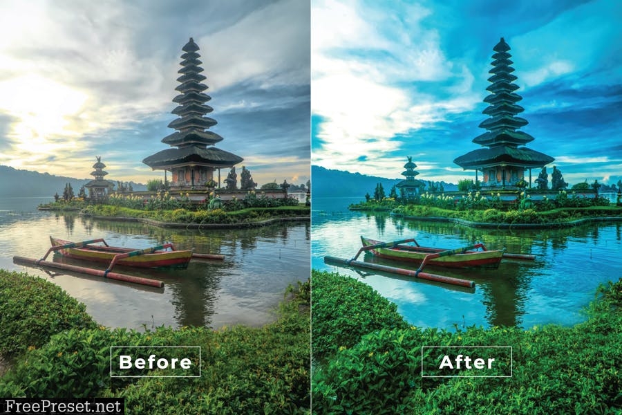 Bali Desktop and Mobile Lightroom Preset