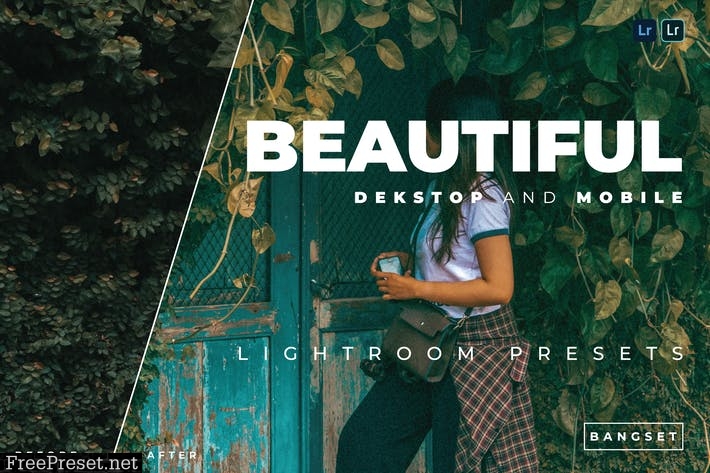 Beautiful Desktop and Mobile Lightroom Preset