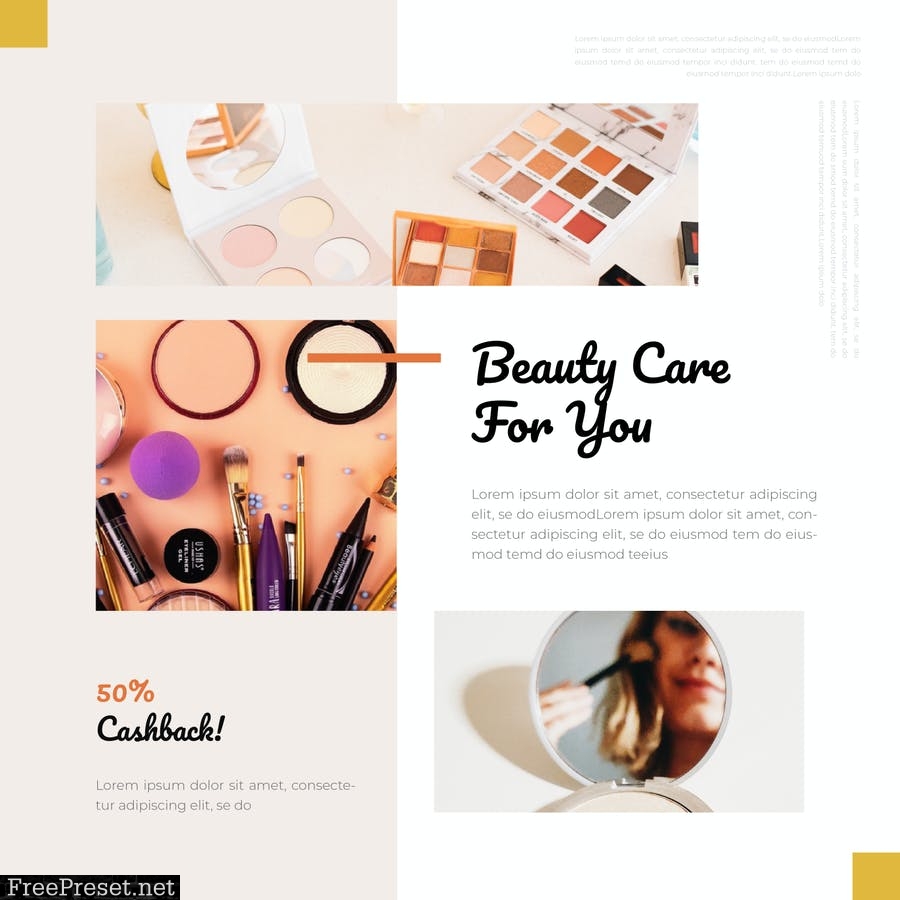 Beauty Care Social Media Post WV2EKWS