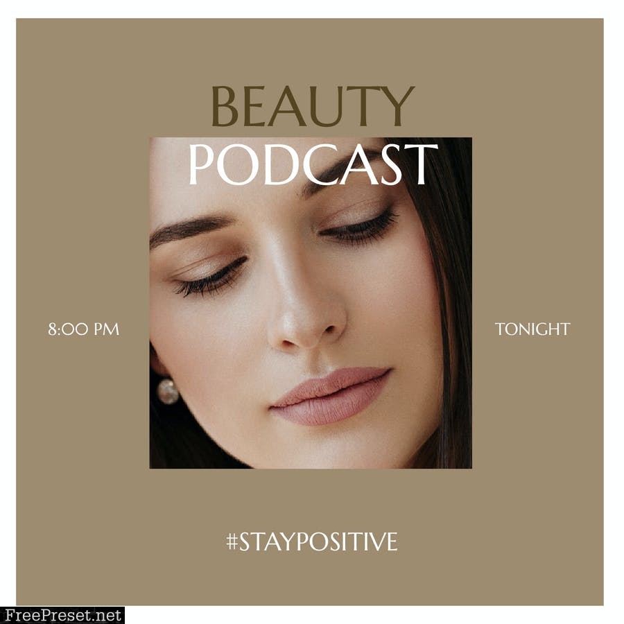 Beauty Podcast Social Media Post FWGZDV2