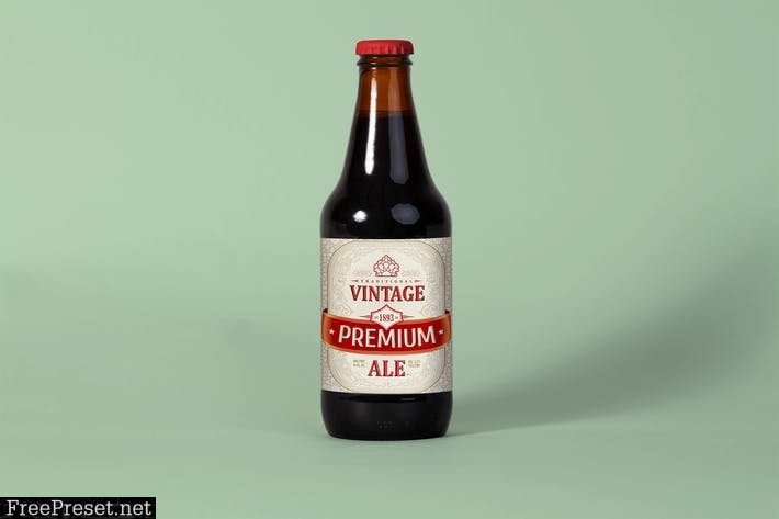 Beer Bottle Mockup UQ2443H