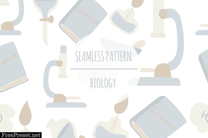 Biology – Seamless Pattern XFZFHHK