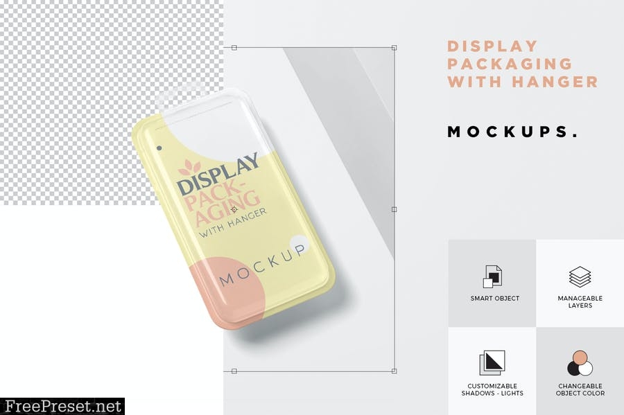 Blister Packaging Box Mockups 33U4BZB