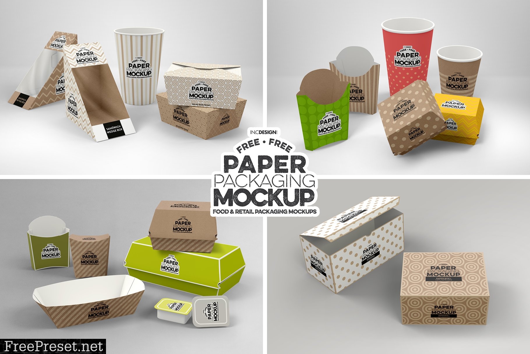 Box Tray Window Lid Packaging Mockup 2306710