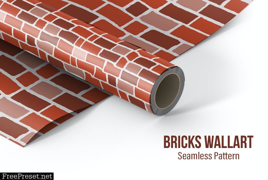 Brick Seamless Pattern 6K5HZY6