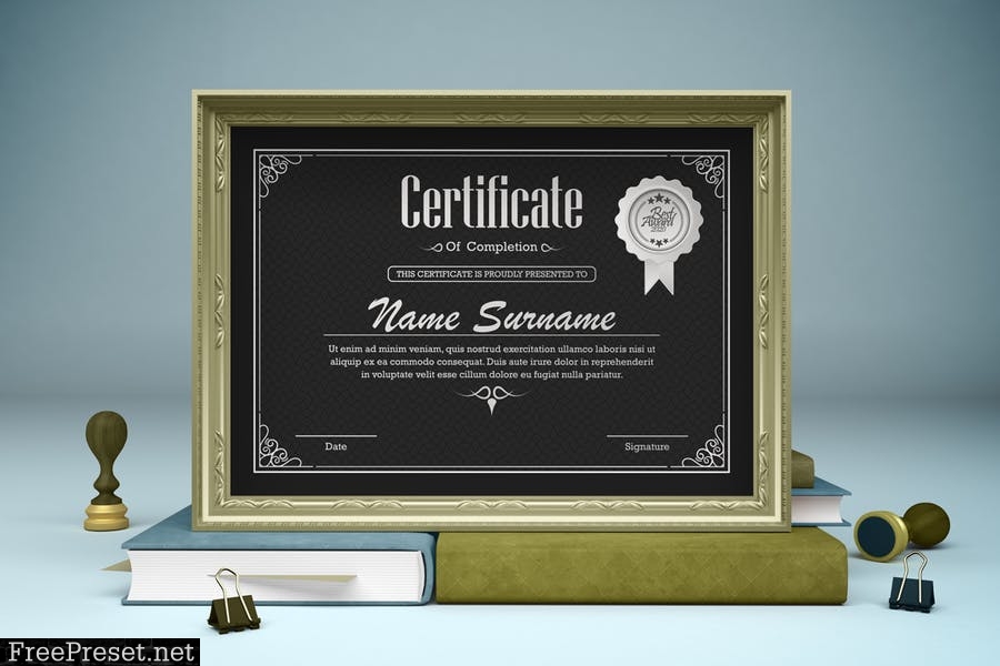 Certificate V.1 QWDUQ74