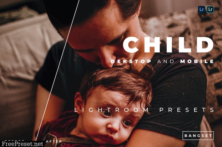 Child Desktop and Mobile Lightroom Preset