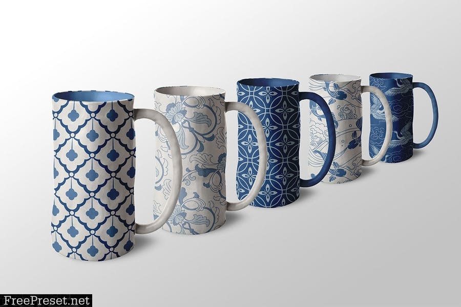 Chinese Ceramic Patterns Collection AEJ45PT