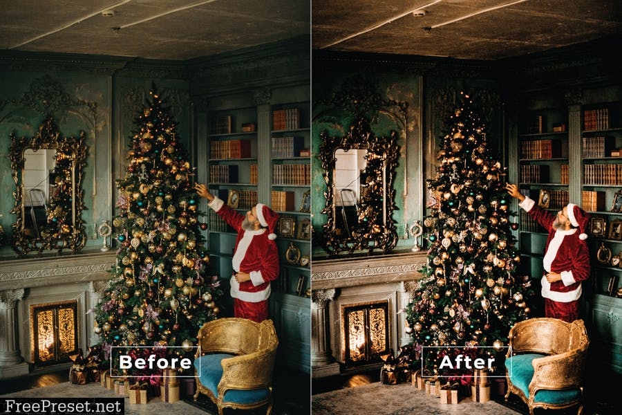 Christmas Desktop and Mobile Lightroom Preset