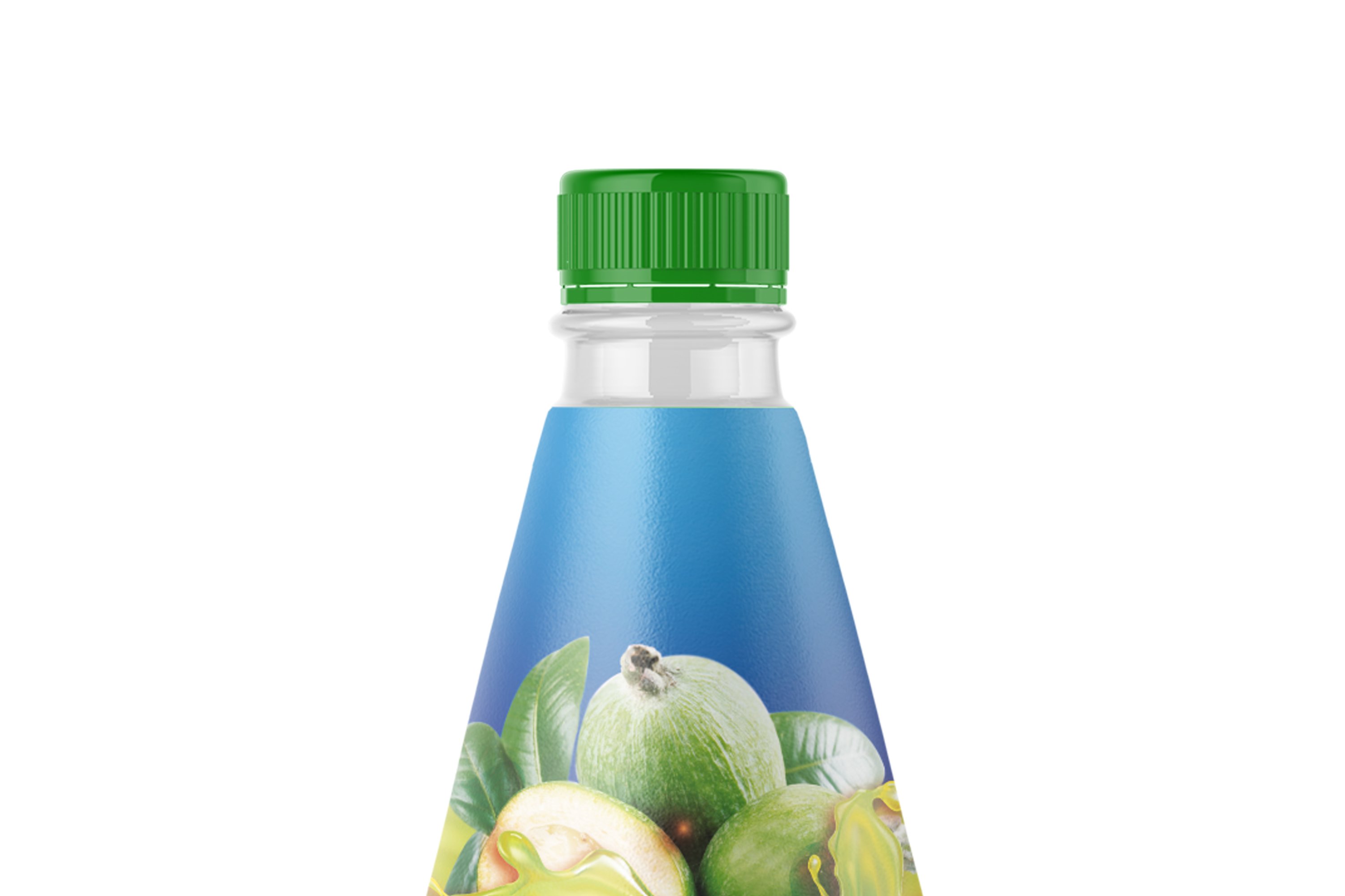 Clear Plastic Drink Bottle Mockup 6063286