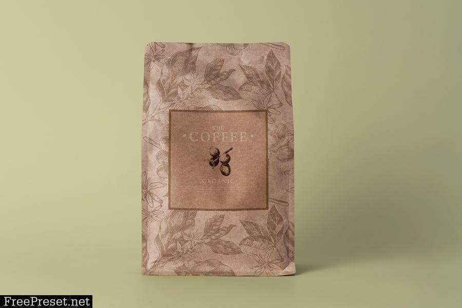 Coffee Craft Bag Mockup BE4C8NH