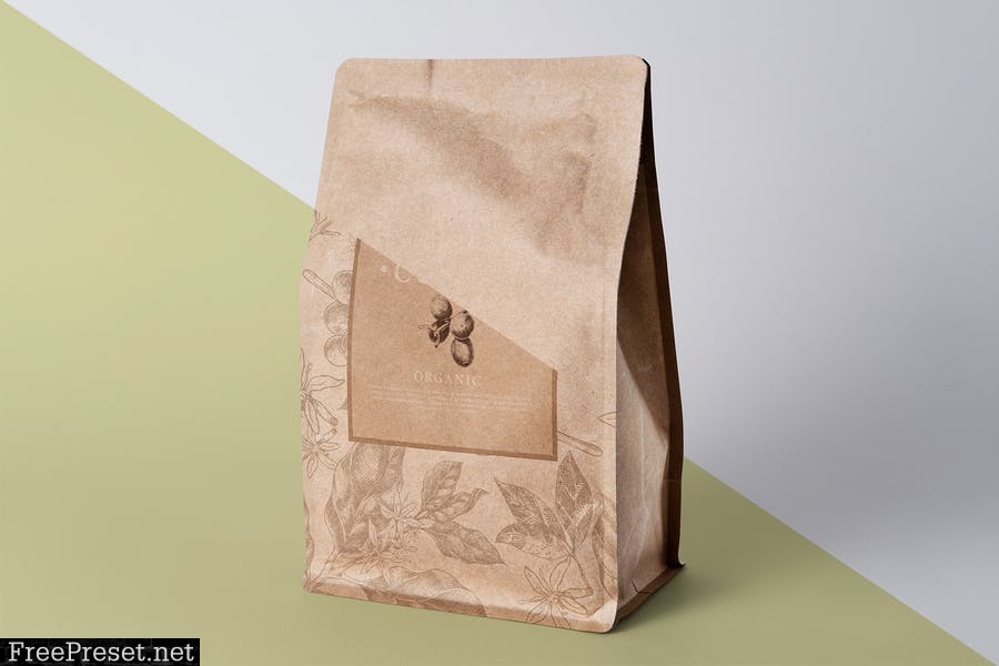 Coffee Craft Bag Mockup BE4C8NH