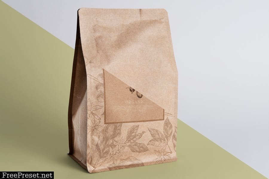 Coffee Craft Bag Mockup BE4C8NH