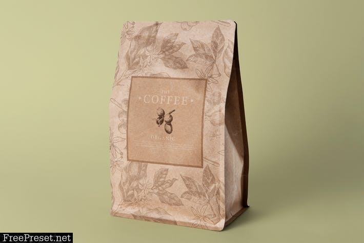 Coffee Craft Bag Mockup BE4C8NH