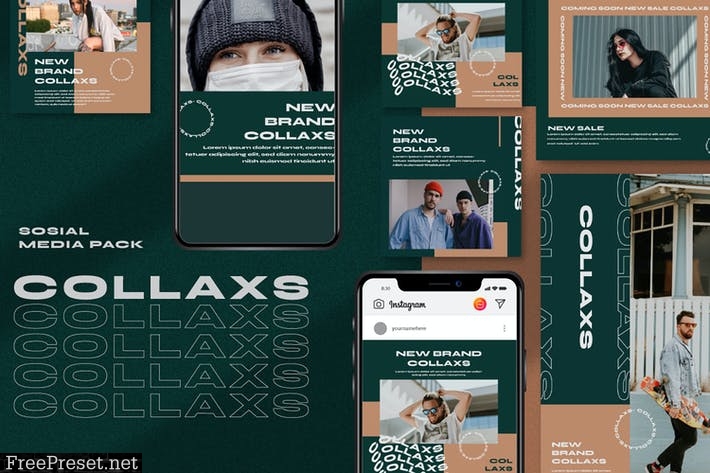 Collaxs Instagram Template AW8HKYP