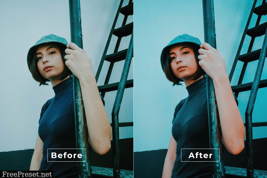 Cool Tone Desktop and Mobile Lightroom Preset